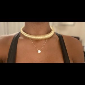 Chunky Metal Torc Collar Choker